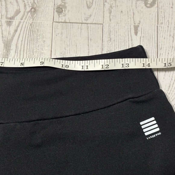 Lands' End Women's Black Athletic Bike Shorts Size Small 6-8 - Picture 7 of 11